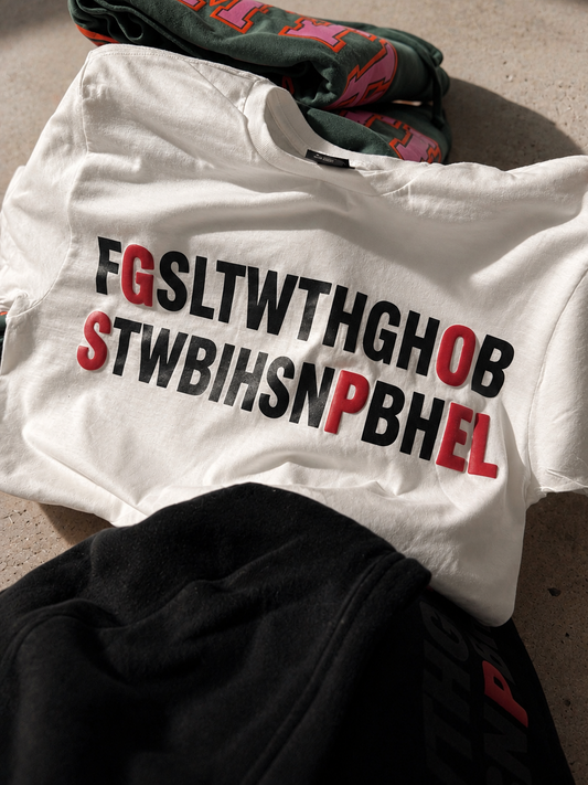 “GSPL PUFF” FGSLTW T-Shirt - White