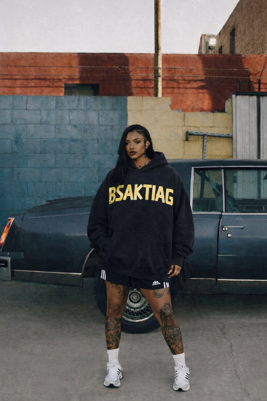 BSAKTIAG™ Premium No Strings- Pigment Dyed Black