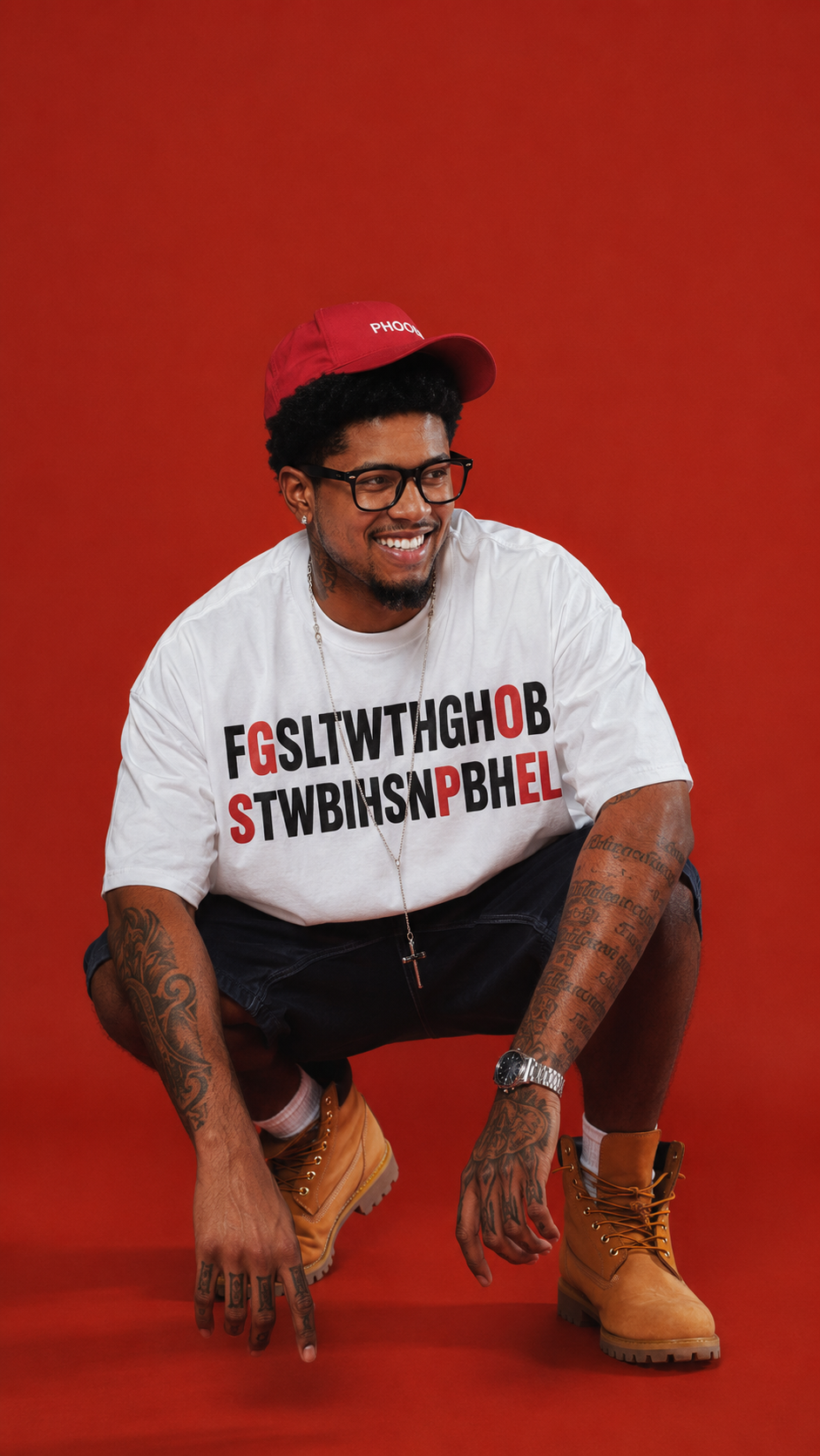 “GSPL PUFF” FGSLTW T-Shirt - White