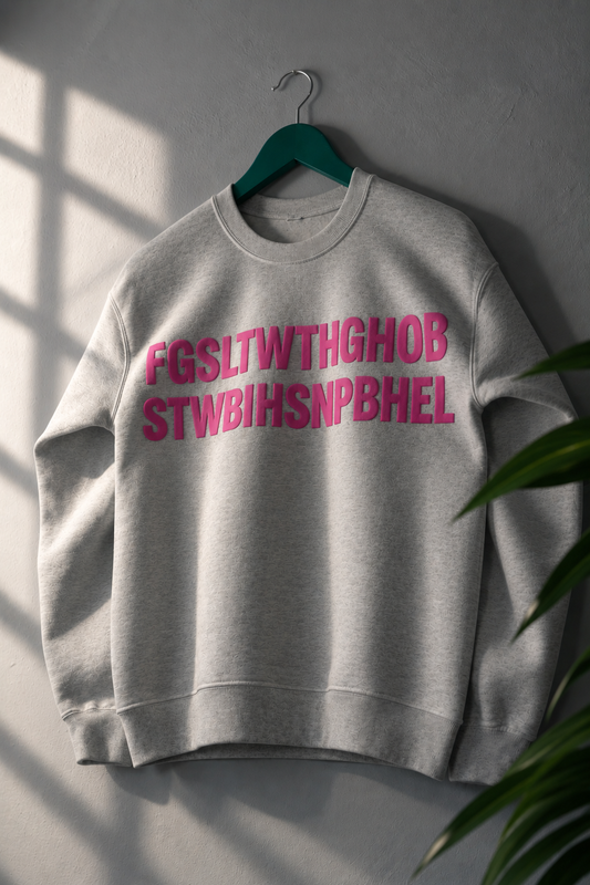 *Heather & Pink* FGSLTWorld™ Sweatshirt