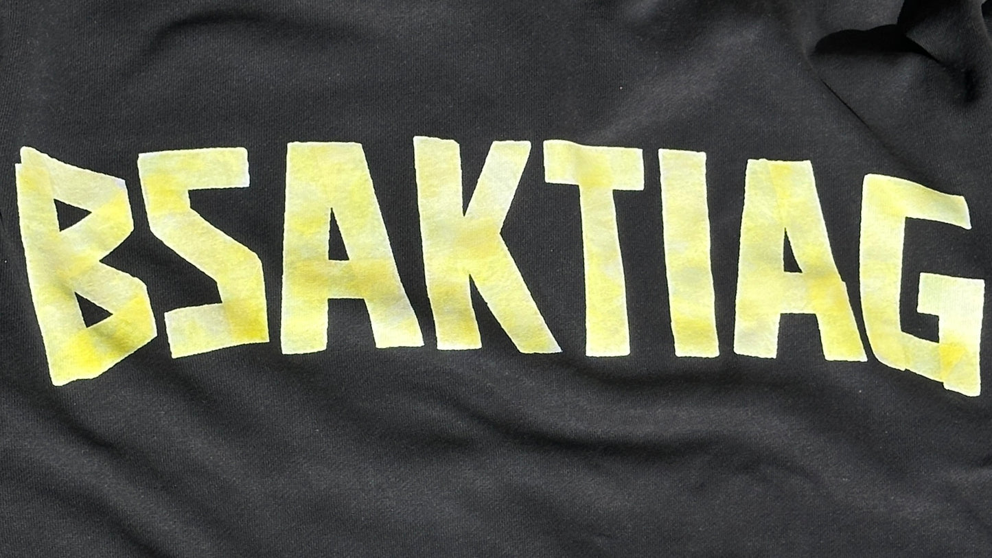 BSAKTIAG™ Premium No Strings- Pigment Dyed Black