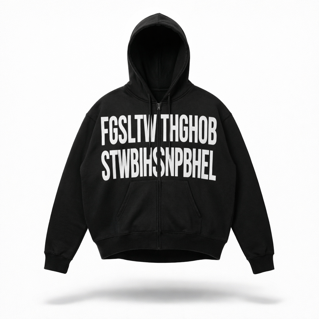 Mega Print Full Zip FGSLTW Hooded Sweatshirt