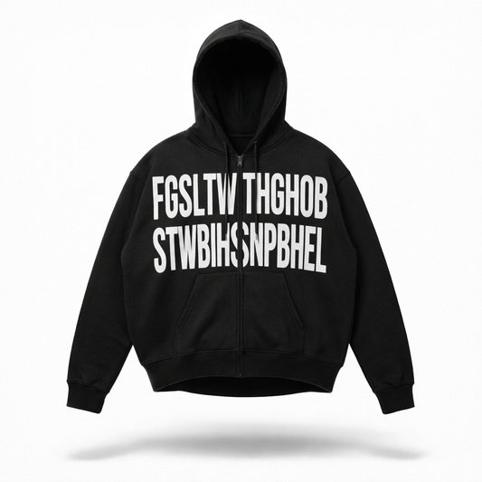 Mega Print Full Zip FGSLTW Hooded Sweatshirt
