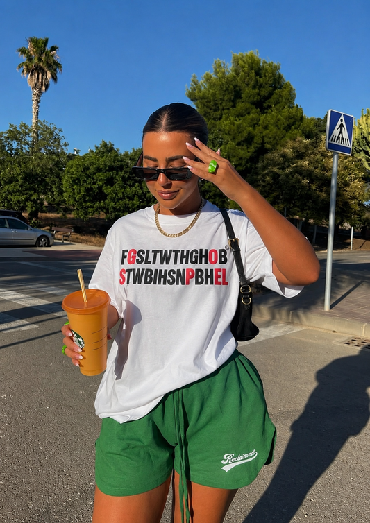 “GSPL Hi-Lite” FGSLTW T-Shirt - White