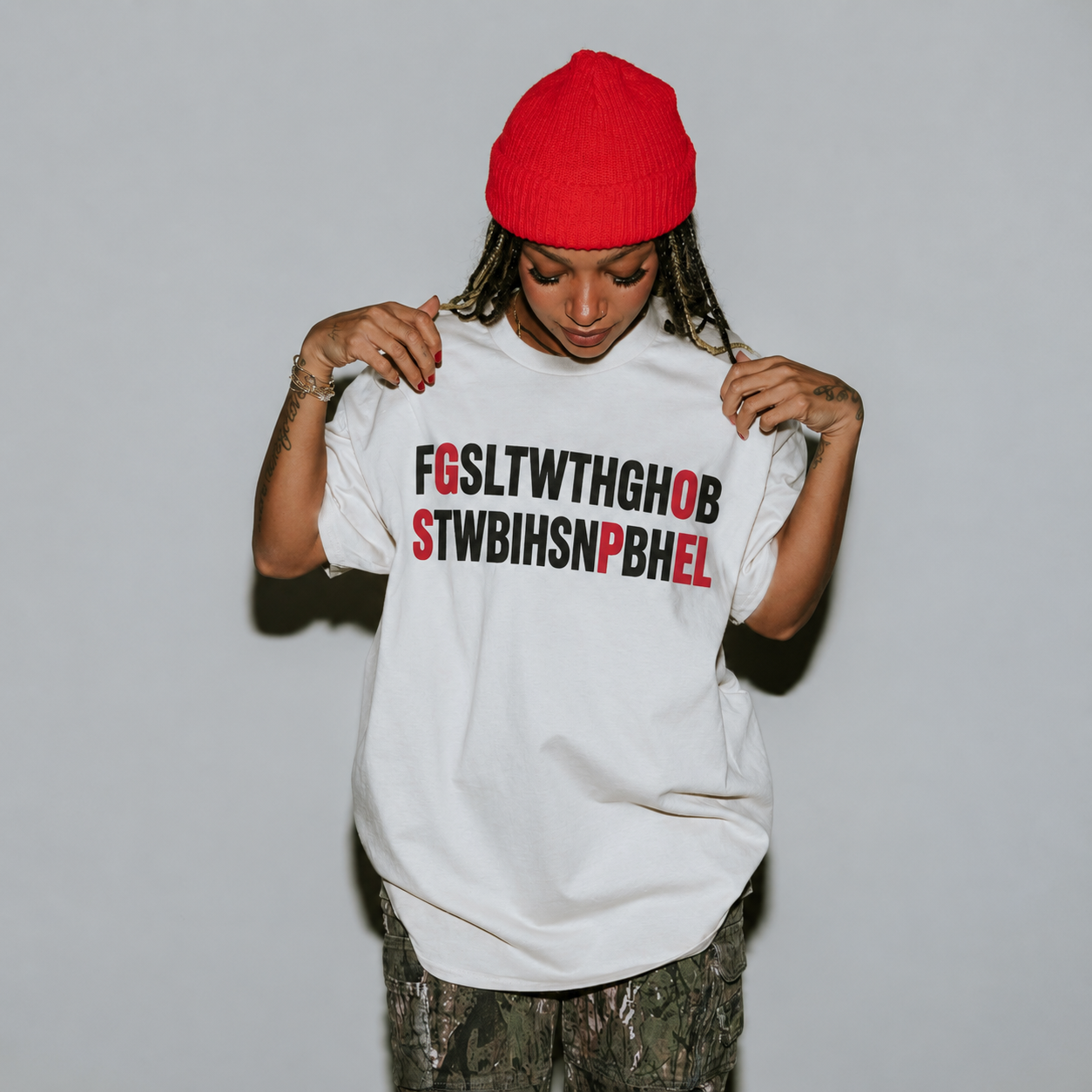 “GSPL” FGSLTW T-Shirt - White