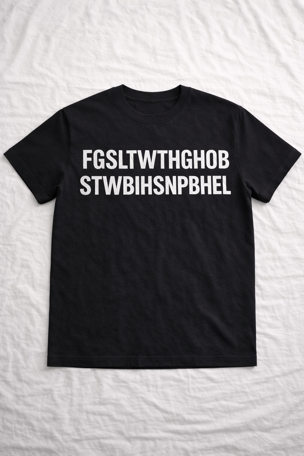 “Essential Tee” FGSLTW Sculpted Ink™ HEAVYWEIGHT