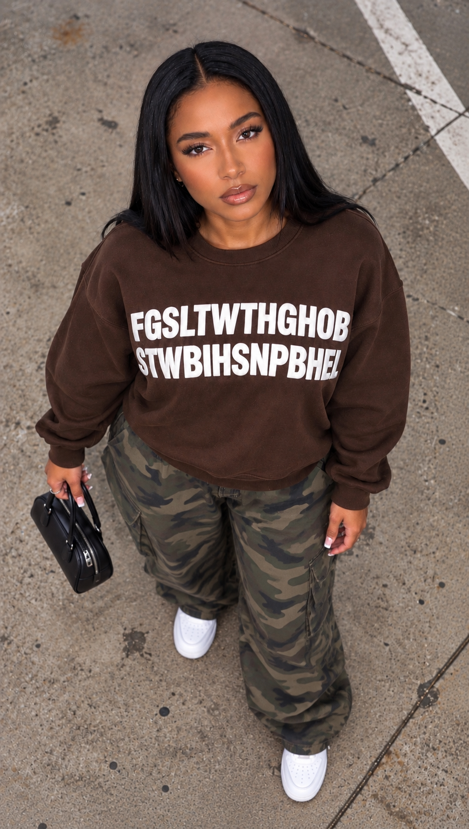 *Faded Brown* FGSLTWorld™ Sweatshirt