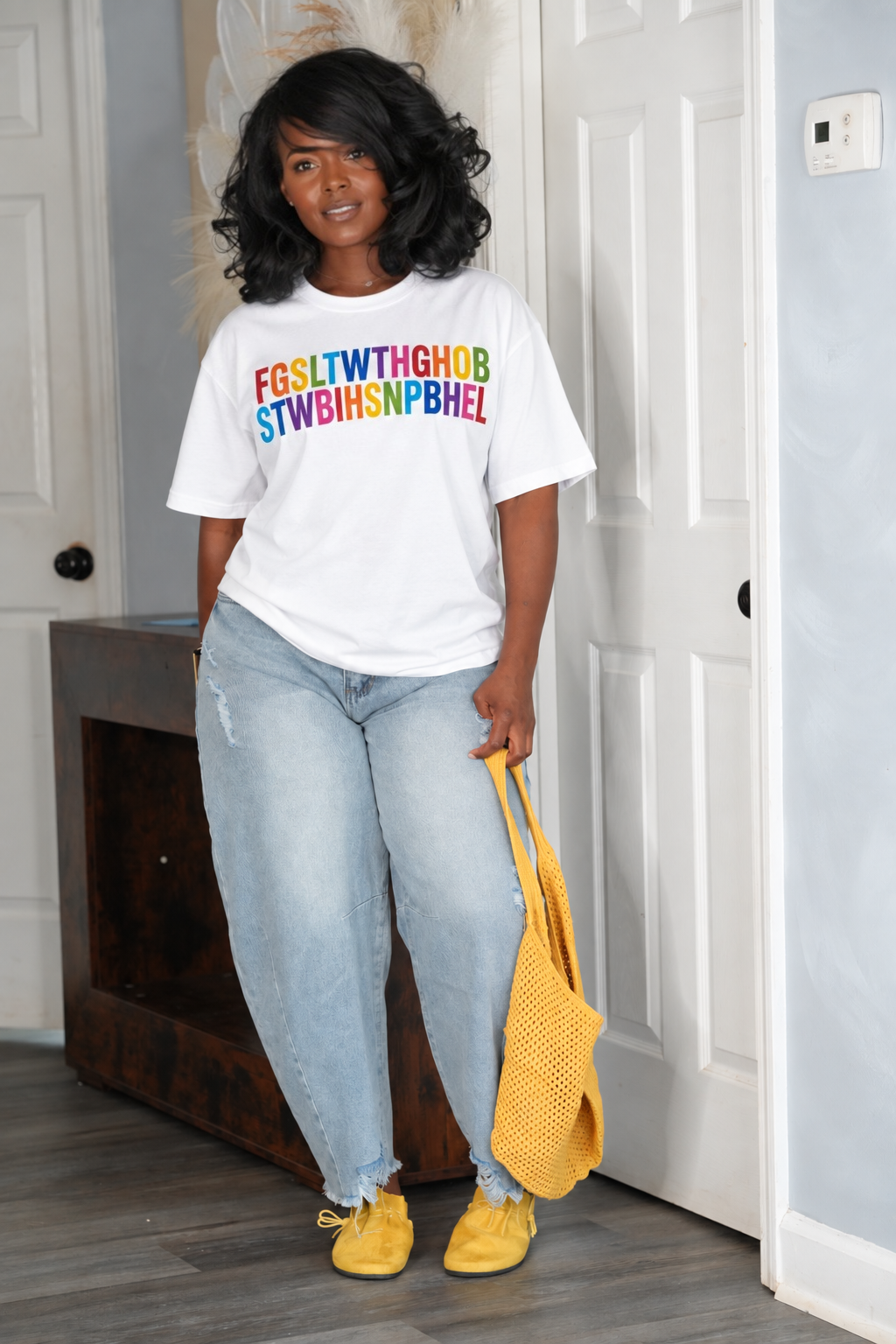 *Cloud by Day* FGSLTWorld™ Tee - White
