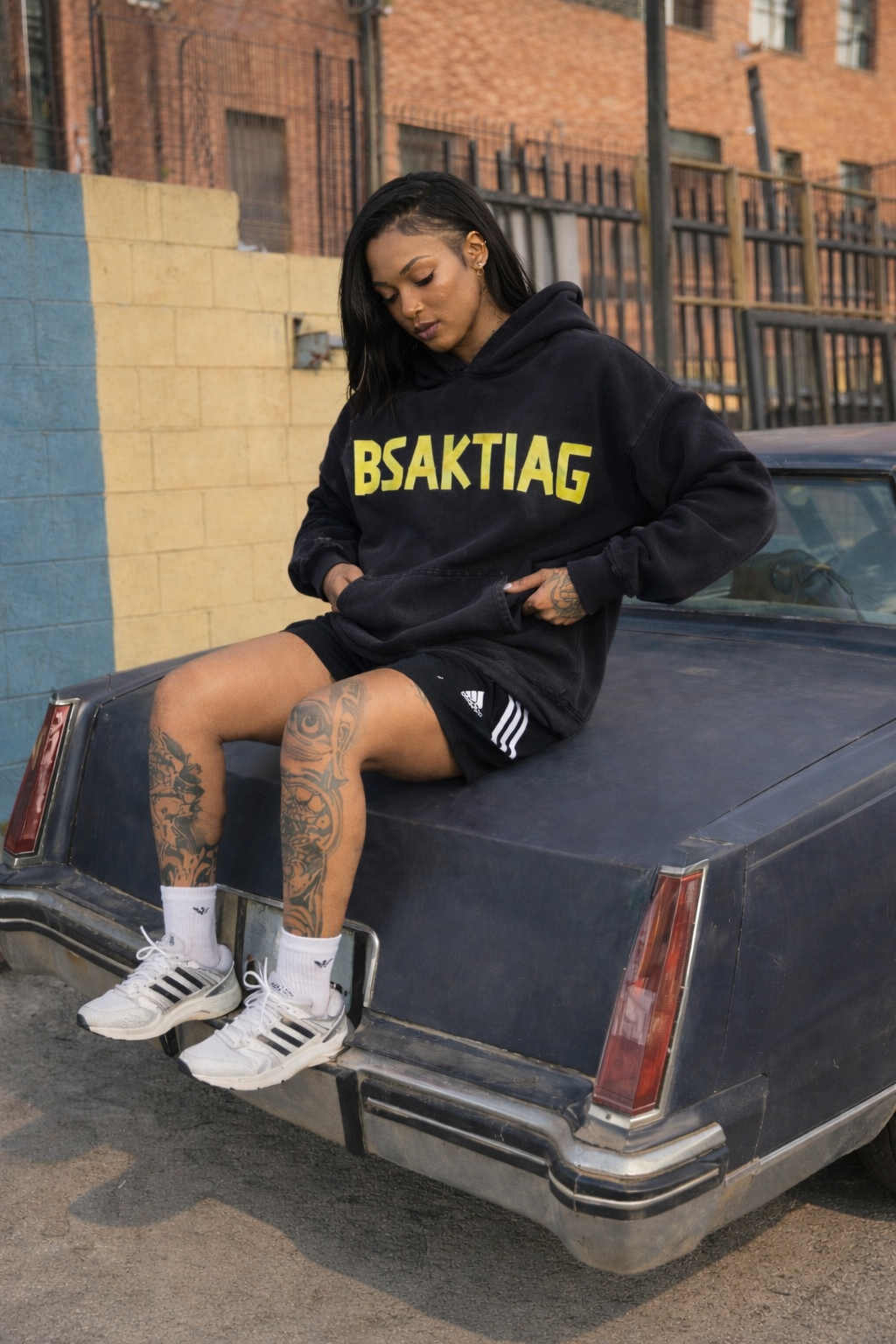 BSAKTIAG™ Premium No Strings- Pigment Dyed Black