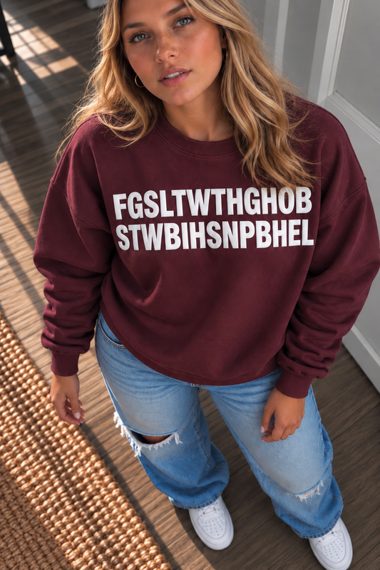 *Maroon* FGSLTWorld™ Sweatshirt