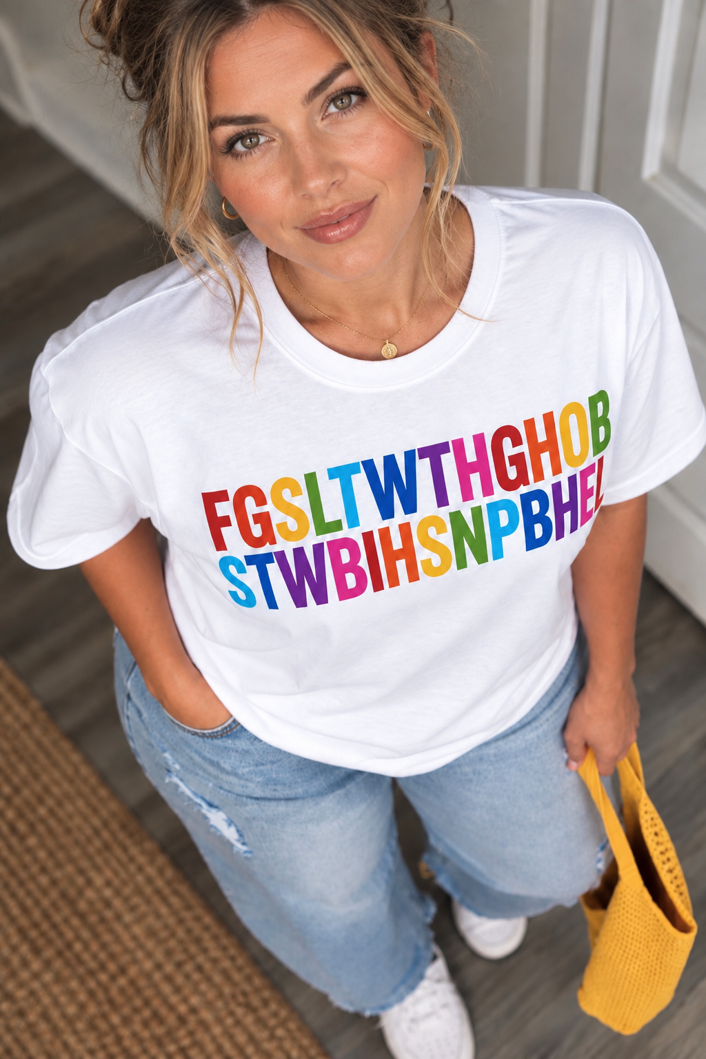 *Cloud by Day* FGSLTWorld™ Tee - White