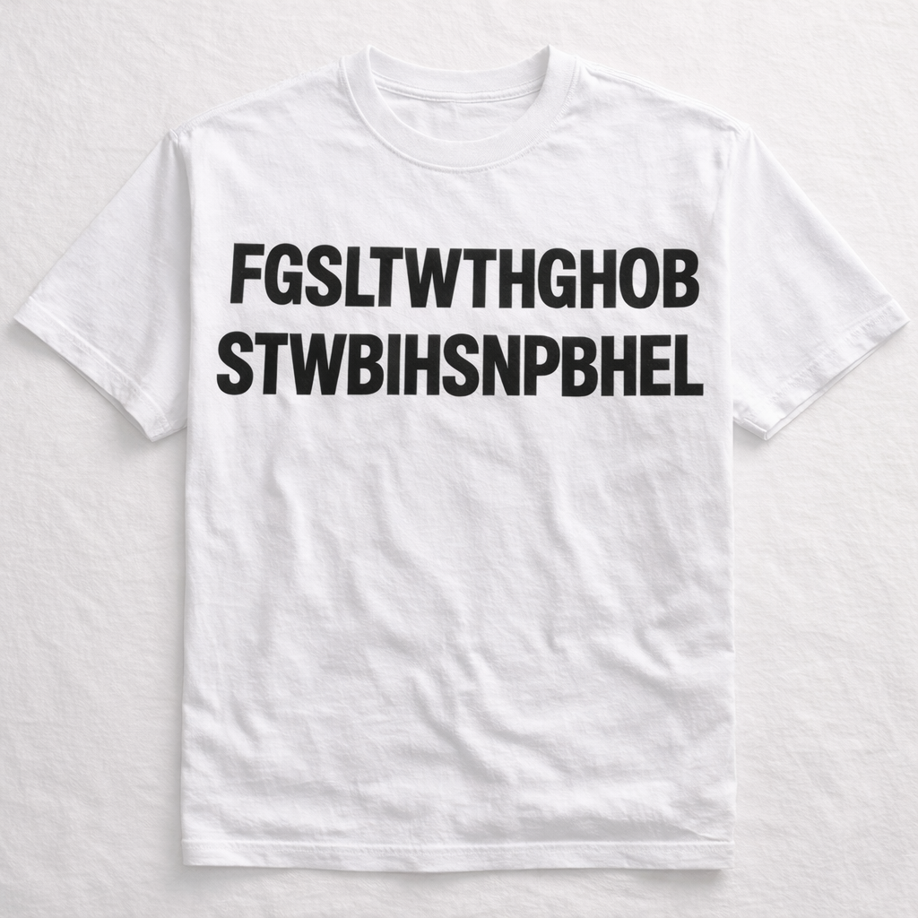 “Flyweight” FGSLTWorld™ Sculpted Ink T-Shirt