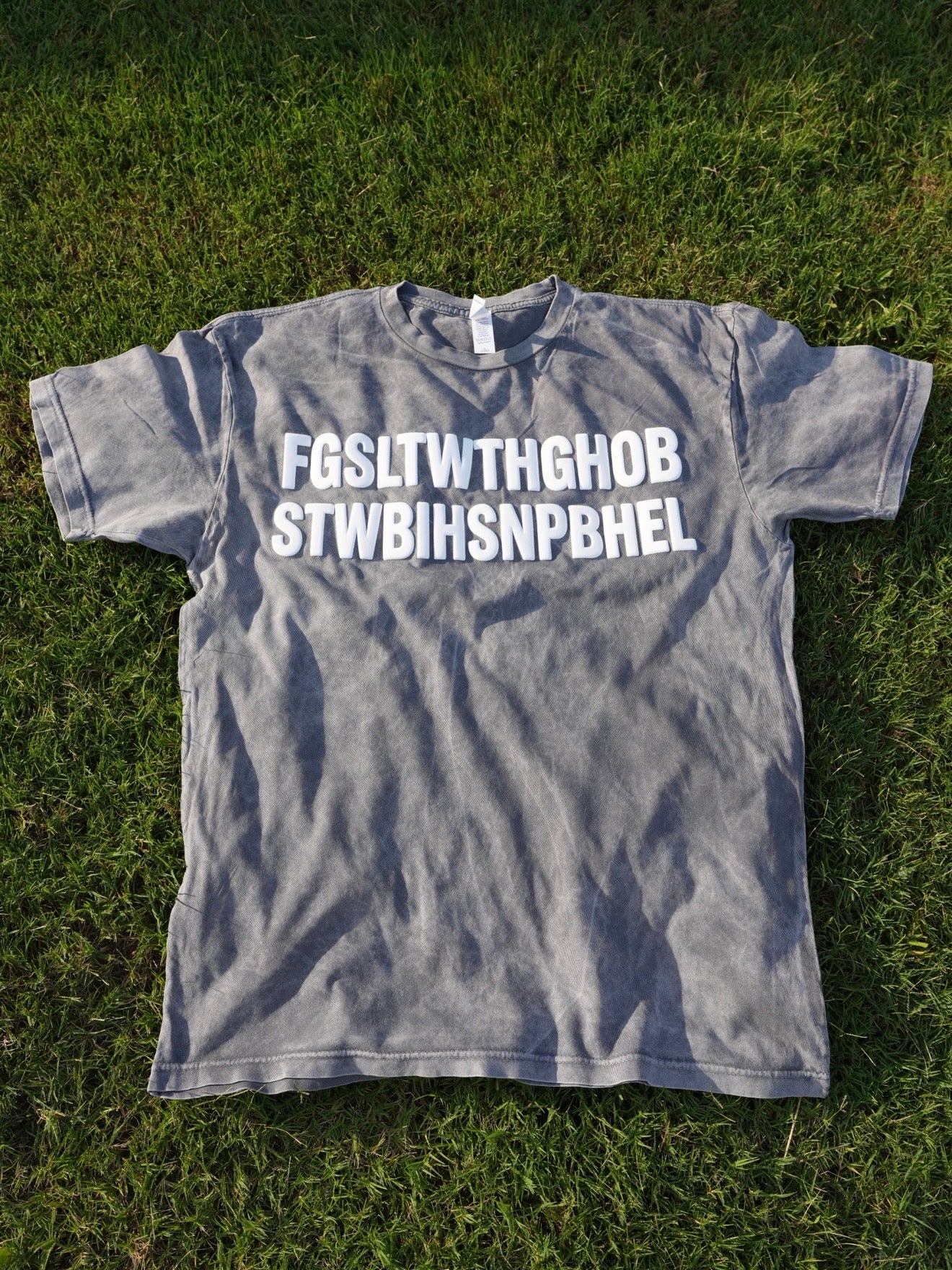 “Acid Washed” FGSLTWorld™ Tee