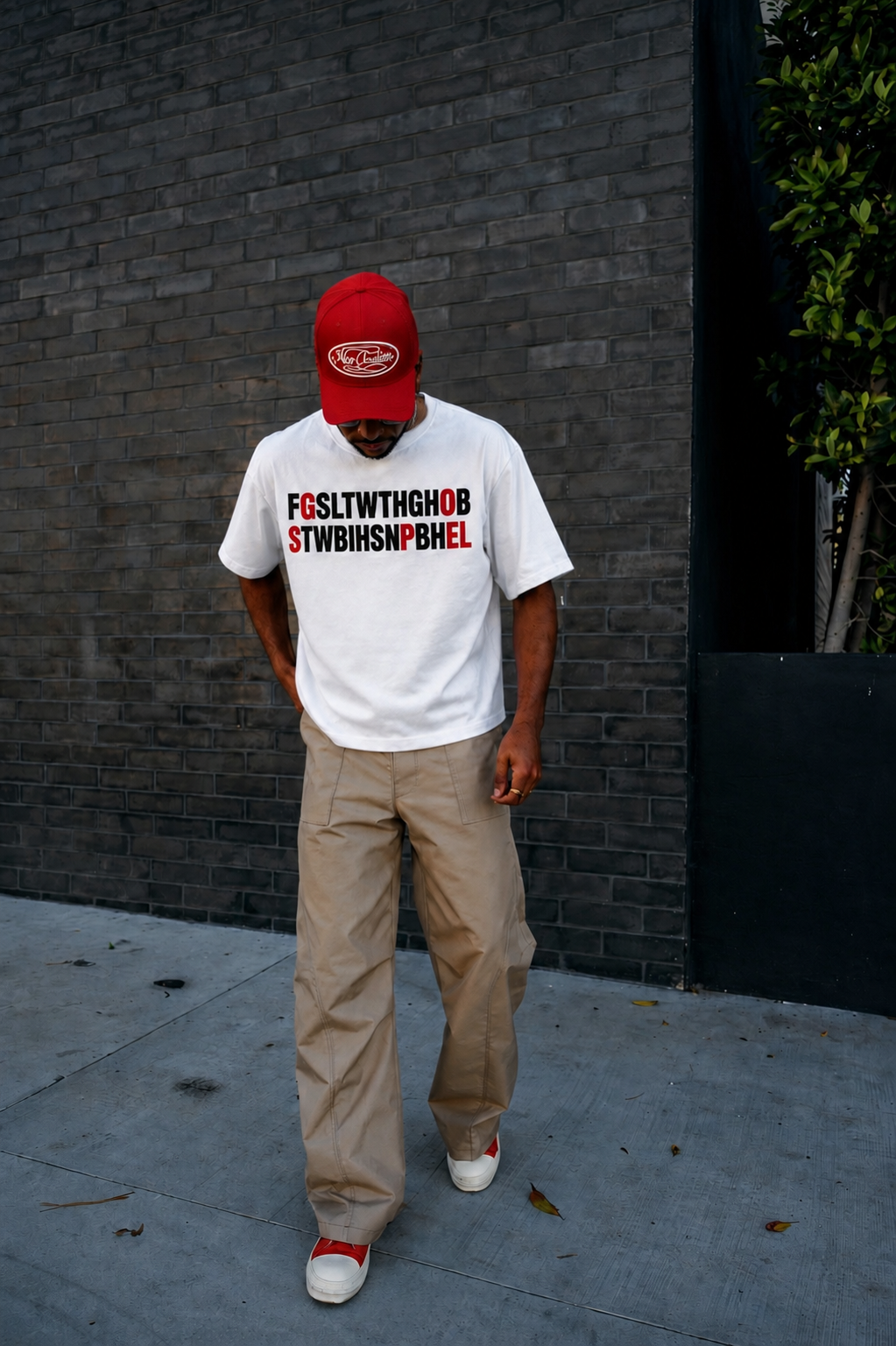 “GSPL” FGSLTW T-Shirt - White