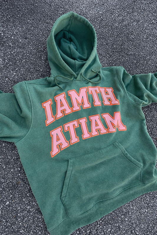 IAMTHATIAM Pigment Dyed Hoodie - Washed Alpine