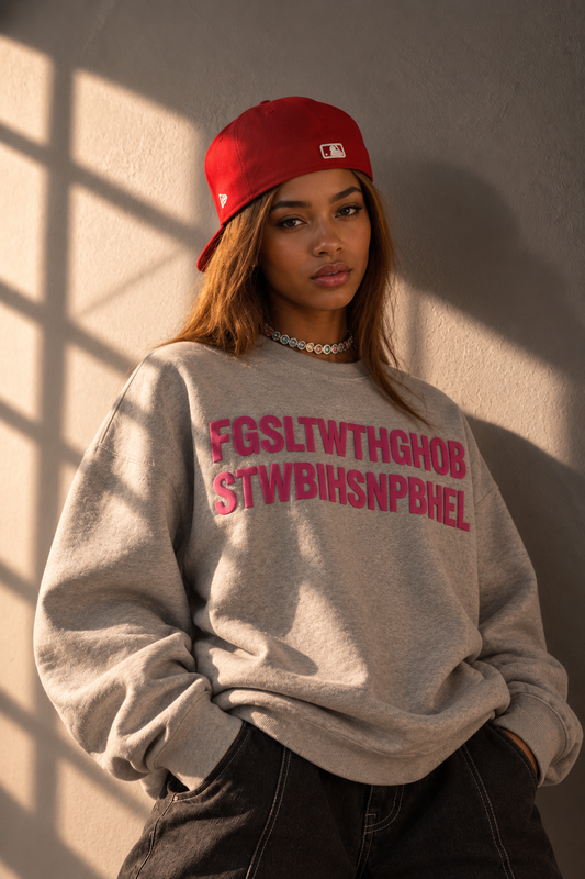 *Heather & Pink* FGSLTWorld™ Sweatshirt