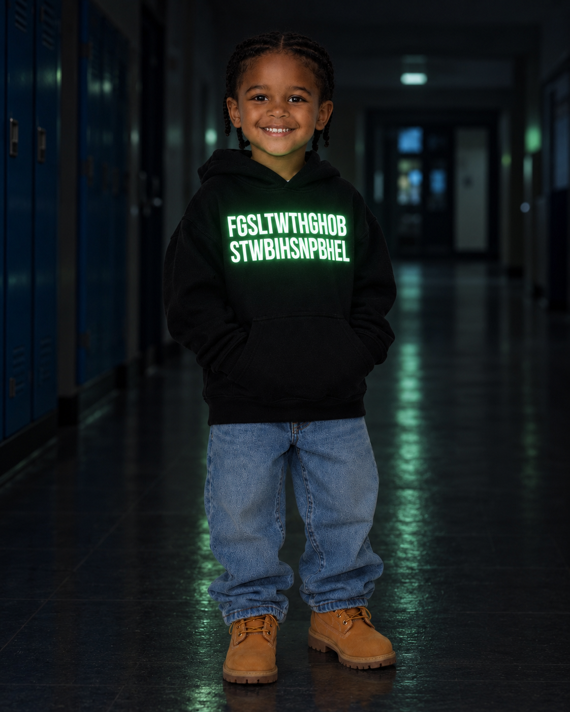 *Youth Size* Glow In The Dark FGSLTWorld™ - Hoodie