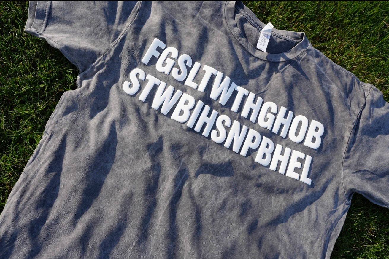 “Acid Washed” FGSLTWorld™ Tee