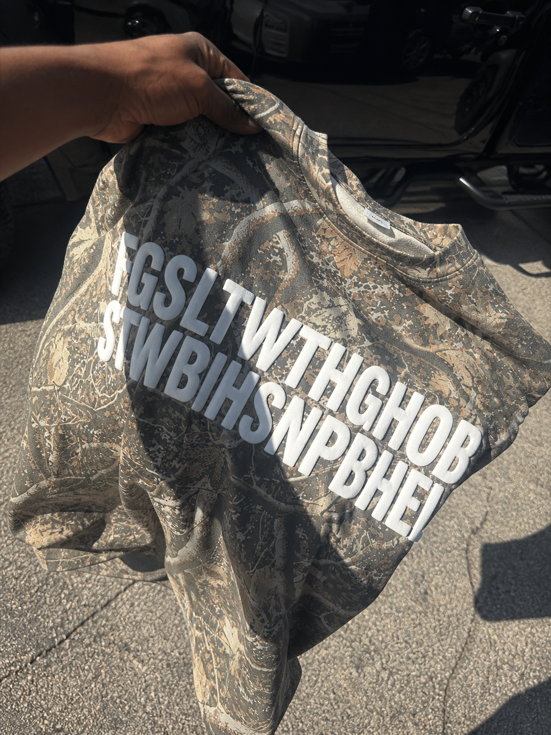 (RealTree) FGSLTWorld™ Sculpted Ink T-Shirt Long Sleeve