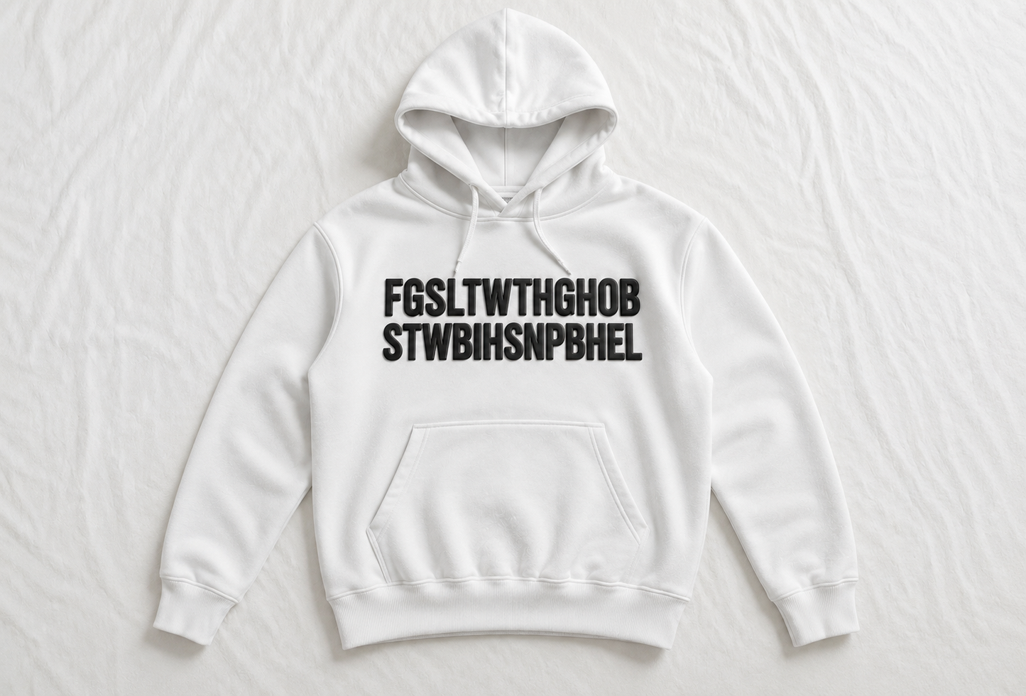*BLANCO* FGSLTWorld™ Hoodie Off-White