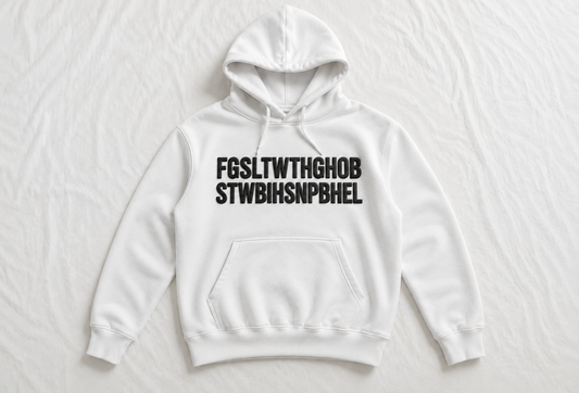 *BLANCO* FGSLTWorld™ Hoodie Off-White