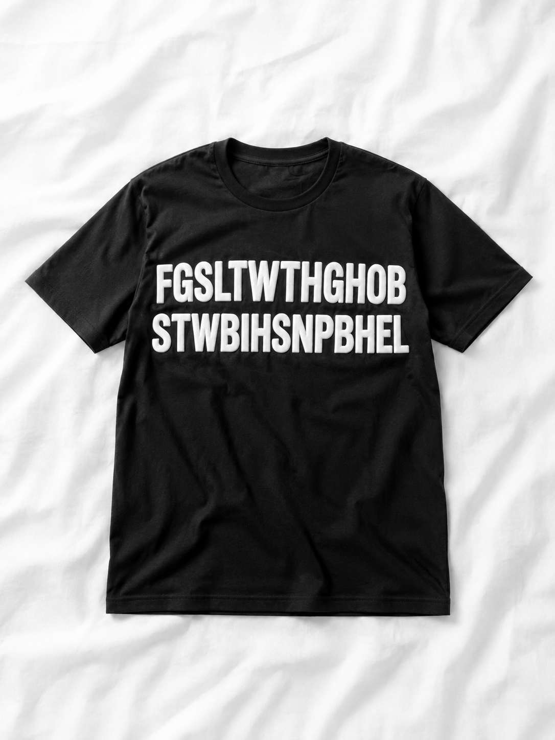 “Essential” FGSLTWorld™ Sculpted Ink  Tee