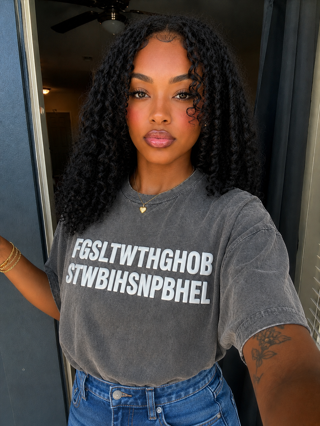 “Acid Washed” FGSLTWorld™ Tee