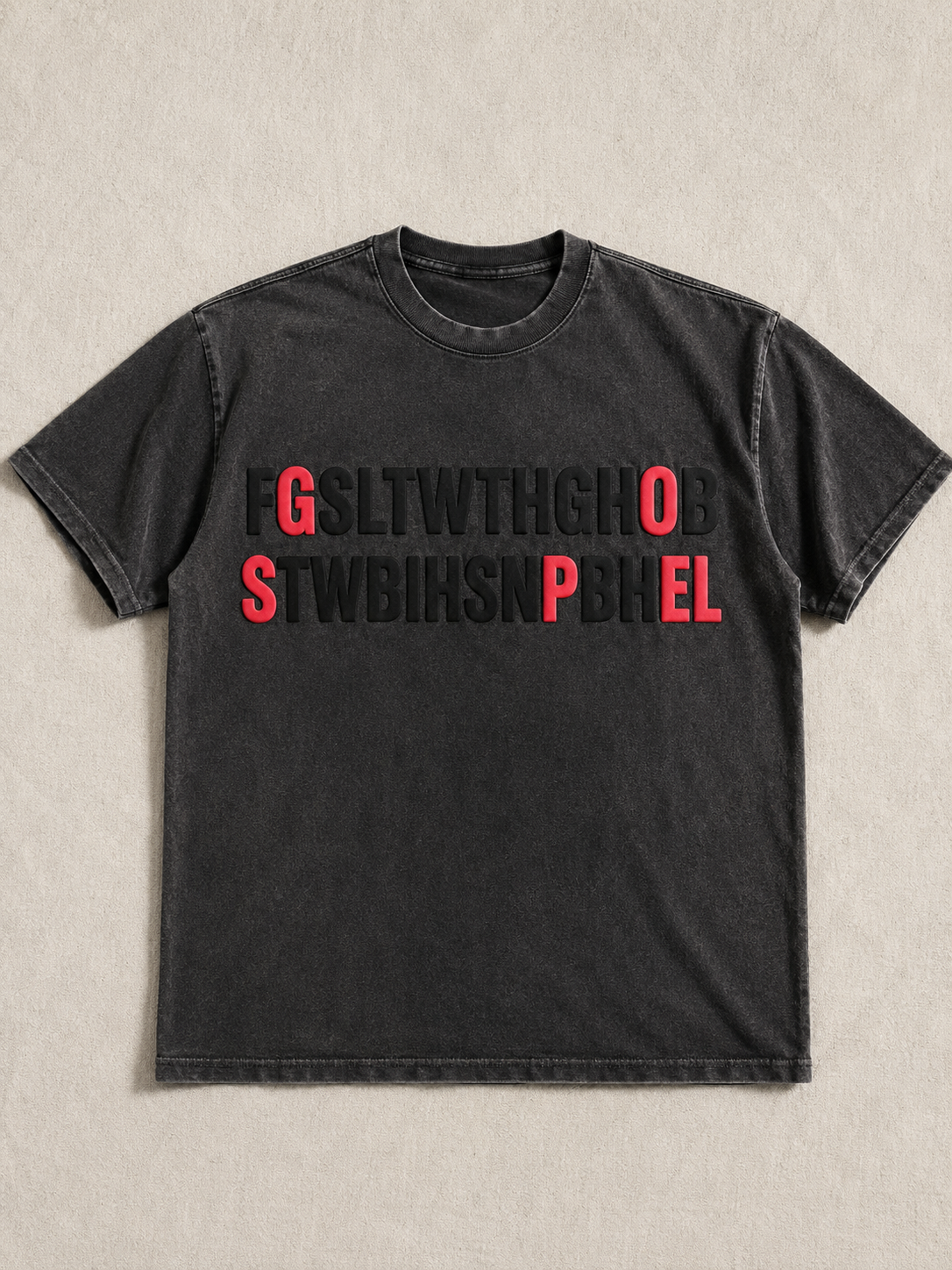 “Acid Washed” FGSLTW GSPL T-Shirt -