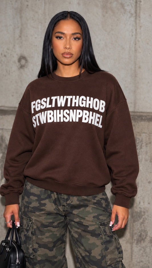 *Faded Brown* FGSLTWorld™ Sweatshirt